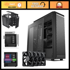 ATX NAS Computer Case with 4x120mm Fans, Dark Rock Classico Storage Master Desig picture