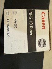 NEW CANON NPG-10 TONER BLACK TONER CARTRIDGE NP6050, Code: 1381A004[BA] picture
