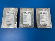 3 Tested HP brand, Seagate 2TB HDDs - MB2000FCWDF, ST2000NM0023, 6Gb/s, 3.5