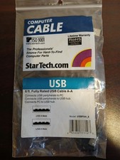 StarTech.com 6ft Fully Rated USB Cable A-A USBFAA_6 picture