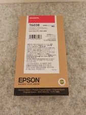 Genuine Epson 2022 T603B Magenta 220ml Ink Cartridge Stylus Pro 7800 9800 picture