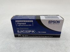 Genuine Epson Ink Cartridge SJIC22P(K) (Black) for TM-C3500 (EXP 24/9) FREE S/H picture