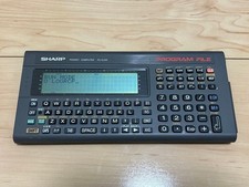 SHARP PC-E200 Pocket Computer with QWERTY Keyboard BASIC Programming Tested picture