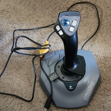Tested Working Logitech WingMan Extreme Digital 3D Joystick J-ZA10 Wired USB picture