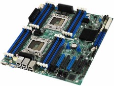 Server Motherboard INTEL E99552-507 S2600CP 2x LGA 2011 16x DDR3 6x PCIe 14x SATA  picture