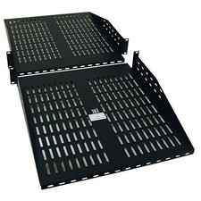 Tripp Lite SRSHELF2PX2 Rack Shelf 2U 120lb Capacity Black picture