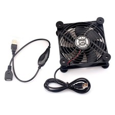 2000RPM High Airflow Router Cooling Fan for Computer Coolers TV Box 5V USB Power picture