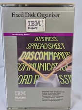Vintage Retro Fixed Disk Organizer IBM Productivity Series Floppy Manual Backup  picture