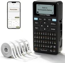 : SUPVAN E11 Keyboard & Bluetooth Label Maker Machine with 4 Tapes picture