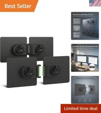 2-Pack Universal Magnetic Monitor Connection Bracket Compatible with All Comp... picture