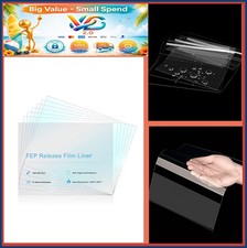 6PCS FEP Release Film 260x200x0.15mm for LCD 3D Printer High Transmittance picture