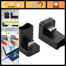 2 PCS U Shape USB C Adapter 180° Male to Female Connector for Mobile, Laptop, Hu picture