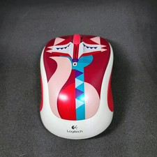 Logitech Wireless Mouse M317C With Receiver  Dongle Francesca Fox Red White picture