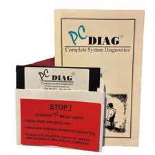 Diagsoft Vintage PC Diagnostic Softwarec V4 on 3.5