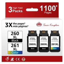 PG-260XL CL-261XL Ink Cartridges for Canon 260 261 Pixma TS6420a TR7020 T7022a picture