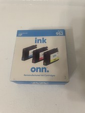 onn. 952 Standard Yield Ink Cartridges, Color, 3 Count picture