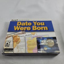 The Date You Were Born (PC 2001 CD-Rom) SNAP Widows 95, 98, NT, 2000, XP TOPICS picture