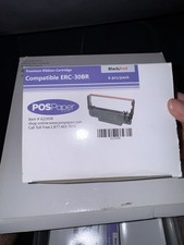6 pcs Premium Ribbon Cartidge Compatible ERC-30BR black/red picture