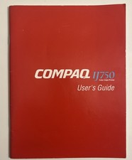 Compaq IJ750 Color Inkjet Printer User’s Guide 1999 1st edition  picture