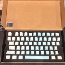 NPKC Sky Blue Gradient Blank Legend Keyboard Keycap Set 87 Keys MDX-6916-13 picture