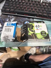 Genuine HP 63XL High Yield Tri-Color Ink Cartridge F6U63AN Exp 9/2019 SEALED picture