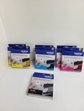 Best Before 10.25 LOT Of 7 BROTHER - SP01BK, SP01M, SP01Y, SP01C Ink Cartridges, picture