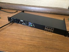 IBM 1x8 Rack Console KVM Switch Model: 1735-3LX IBM P/N 41Y9310 # FRU 41Y9317 picture
