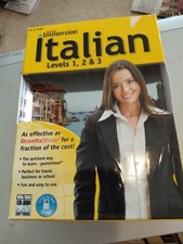 Instant Immersion Italian: Levels 1, 2, & 3, 9 CD Set Brand New picture