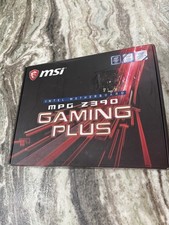 MSI MPG Z390 Gaming Plus LGA1151 M.2 USB 3.1 Gen 2 DDR4 HDMI DVI CFX ATX Z390... picture