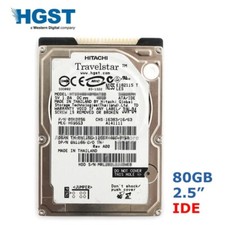 HARD DRIVE HITACHI TRAVELSTAR HTS541680J9AT00 80GB 5400RPM 8MB IDE 2.5'' inch picture