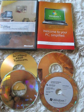 Microsoft Office Student & Teacher Edition 2003 PC Computer Software + Windows 7 picture