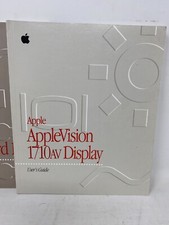 Vintage AppleVision 1710AV Display User Guide picture