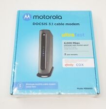 New Motorola MB8600 DOCSIS 3.1 Cable Modem 6000mbps 32x8 Sealed  picture