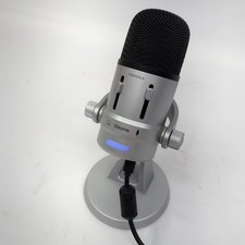 Insignia USB Desktop Condenser Microphone with Stand & Cable - Silver picture