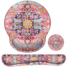 Ergonomic Mouse Pad Set with Wrist Rest Non-Slip Desk Mat Set picture