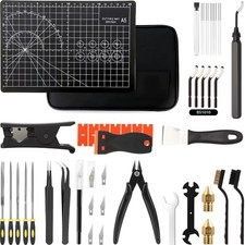 52pcs 3D Printer Tool Kit Deburring Scraper Nozzle Cleaning Set FDM SLA picture