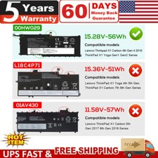 00HW028 00HW029 01AV438 01AV439 Battery for Lenovo ThinkPad X1C Yoga Notebook PC picture