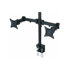 BLACK - HALTER FREE TILT DUAL MONITOR ARM picture
