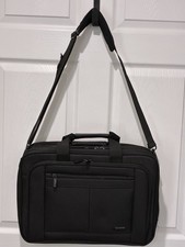 Samsonite Classic Business Laptop Briefcase Shoulder Bag Travel Work *READ* picture