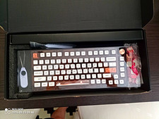 Akko Mechanical Keyboard English QWERTY (Standard) Black/White Keycaps picture