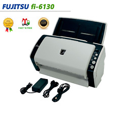 Fujitsu FI-6130 Duplex Document 600DPI Color Scanner PA03540-055 w/Bundle picture