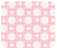 PINK DAISY FLOWERS VALENTINE OPTION 17 THEMED MOUSEPAD MOUSE PAD THICK 9