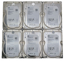 Lot of 6 SAS Seagate Constellation ES.3 ST1000NM0023 1TB 6GB/s 3.5