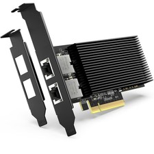 10G PCI-E Network Card with 10Gbps Dual RJ45 Ports picture