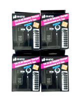12V 2A AC Adapter Charger Replacement w/ 8 Tips 5ft. *LOT OF 4* picture