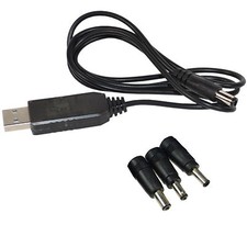USB to DC 12V 2A Converter Cable Barrel Plug Connector -C+ Cable Cord Lead Wire picture