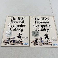 The IBM Personal Computer Catalog Winter 1984/1985 Lot Of 2 Vintage Computing picture
