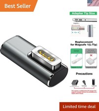 Aluminum Magnetic L-Tip USB-C Adapter - Enhance Your MacBook Charging Experience picture