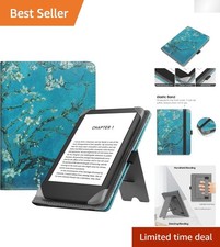 Universal eReader Folio Case for 6-7 inch Devices - Apricot Flower picture