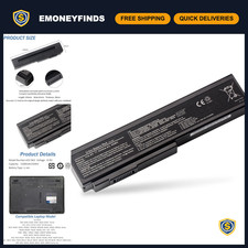 High-Capacity 10.8V 5200mAh Battery Replacement for Asus N61 M50 N53 N43 Series picture